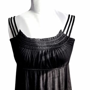 Moa Moa Elegant Black Maxi Dress S